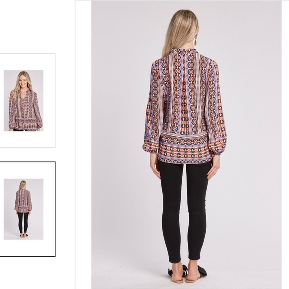 Tyler Boe Halprin Festival Top- Aztec - Picture 2 of 8